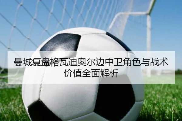 曼城复盘格瓦迪奥尔边中卫角色与战术价值全面解析